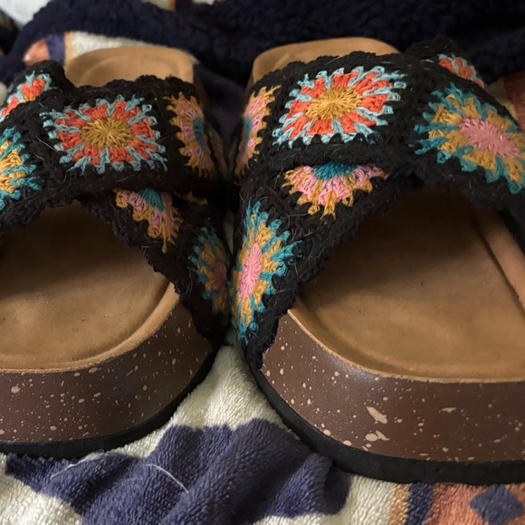 Colorful Crochet Sandals - Picture 3 of 3